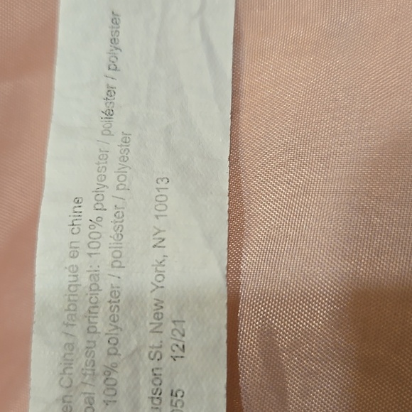 ELOQUII PINK TWEED METALLIC FRING CROPPED BLAZER. SIZE 30. - Picture 4 of 9